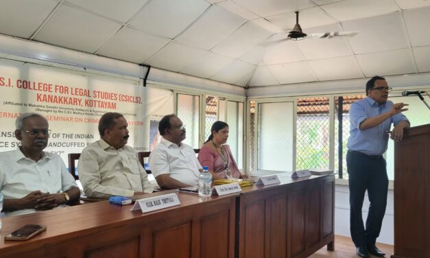 ഇന്തൃയിലെ കോടതികളിൽ തീർപ്പാകാതെ കേസുകൾ കെട്ടികിടക്കുന്നത് ക്രിമിനൽ നീതി നിർവഹണ സംവിധാനത്തിന്റെ കാരൃക്ഷമതയെ  ബാധിക്കും : ക്രേംബിഡ്ജ് മേയർ  ബൈജു തിട്ടാല