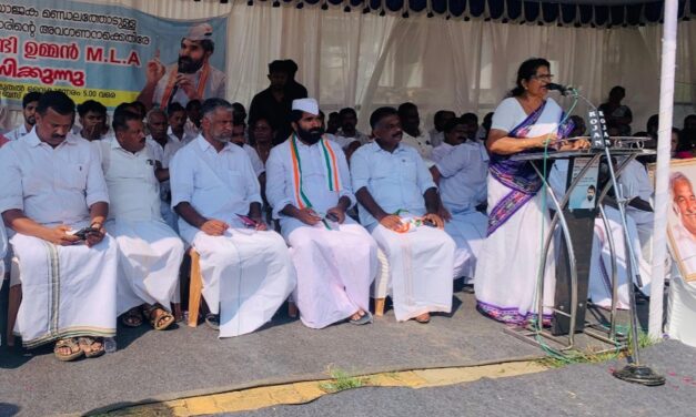 പുതുപ്പള്ളി നിയോജകമണ്ഡത്തോടുള്ള ഇടത് സർക്കാർ അവഗണന – ഉപവാസം സമരവുമായി ചാണ്ടി ഉമ്മൻ എം.എൽ.എ