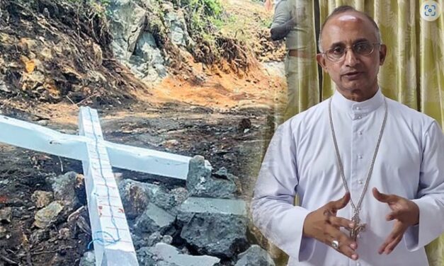 കള്ളന്മാരെപോലെ വന്ന് കുരിശ് തകർത്തു, സംസ്ഥാനത്ത് നടക്കുന്നത് കാട്ടുനീതി: മാർ ജോർജ് മഠത്തിക്കണ്ടത്തില്‍