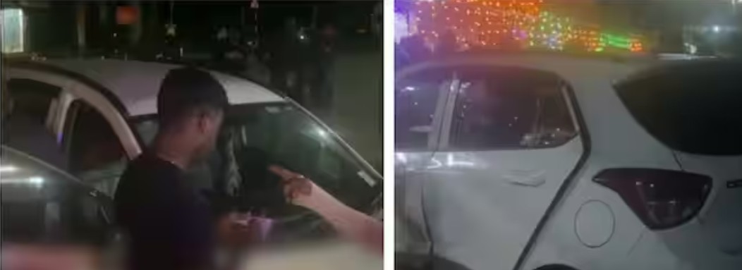 പള്ളിപ്പെരുന്നാളിനിടെ ആളുകളുടെ ഇടയിലേയ്ക്ക് നിയന്ത്രണം വിട്ട കാർ ഇടിച്ചു കയറി; 3 പേർക്ക് പരിക്ക്