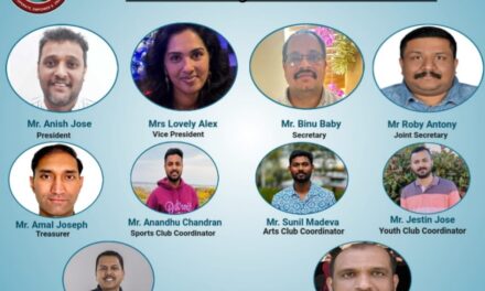 യുകെ ബോൺമൗത്ത് മലയാളി അസോസിയേഷൻ 2025–26 വർഷത്തേക്കുള്ള പുതിയ ഭാരവാഹികളെ പ്രഖ്യാപിച്ചു