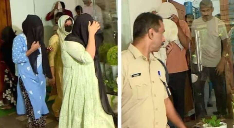 ബന്ധുക്കളെ കാണാൻ  എത്തിയതാണ് : രഹസ്യ വിവരത്തിന്റെ അടിസ്ഥാനത്തിൽ പെൺവാണിഭ കേന്ദ്രത്തിൽ പോലീസ് റെയ്ഡ്; ആറ് സ്ത്രീകൾ ഉൾപ്പെടെ 9 പേർ അറസ്റ്റിൽ