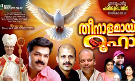സൗത്താംപ്റ്റൻ മലയാളിപ്രിൻസ് മാത്യുവിന്റെ ക്രിസ്ത്യൻ ഭക്തിഗാനമായ “തീ നാളംപോലെ റൂഹ വരേണമേ” റിലീസ് ചെയ്തു