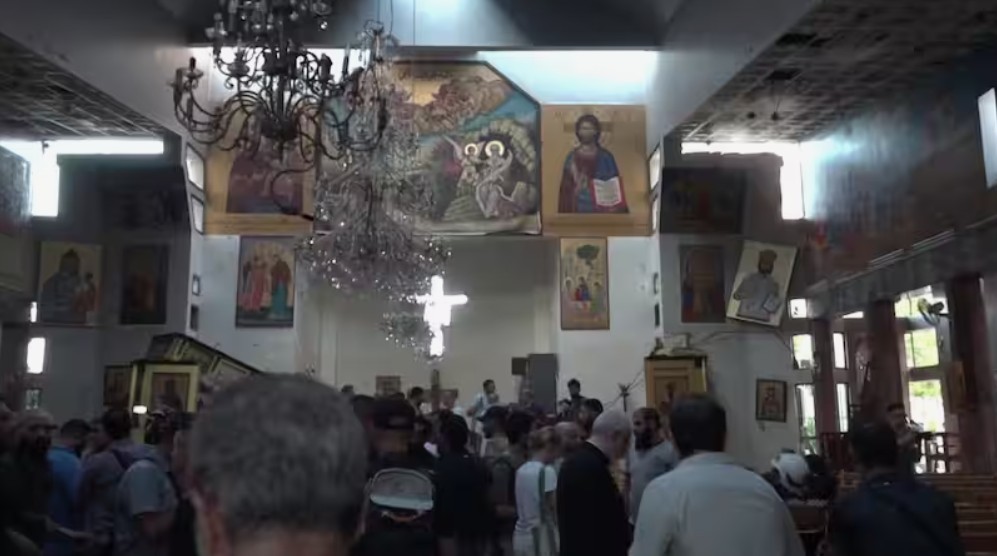 സിറിയയിലെ ഡമാസ്‌കസില്‍ കുര്‍ബാനയ്ക്കിടെ ചാവേര്‍ സ്‌ഫോടനം: 25 പേര്‍ കൊല്ലപ്പെട്ടു. ആക്രമണത്തിന് പിന്നില്‍ ഐഎസ്‌ഐഎസ്