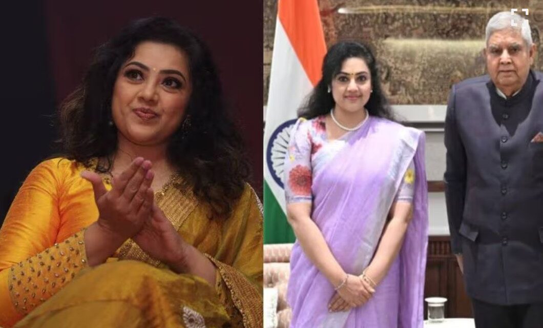 ദൃശ്യം 3ന് മുൻപ്  മീന ബിജെപിയിൽ ചേരുമോ?  നിയമസഭാ തെരഞ്ഞെടുപ്പിന് മുമ്പ് രാഷ്ട്രീയ പ്രവേശനം, ആരെയും സ്വീകരിക്കുമെന്ന് തമിഴ്നാട് ബിജെപി അധ്യക്ഷൻ