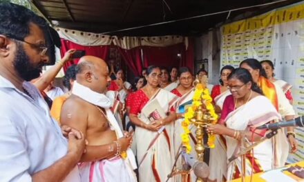 കുറുപ്പന്തറ ഓമല്ലൂർ ശനീശ്വര ക്ഷേത്രത്തിൽ പ്രതിഷ്ഠാദിന മഹോത്സവത്തിനു തുടക്കം കുറിച്ചു