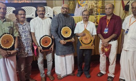 ദേശിയ സേവാ ഭാരതി ആലപ്പുഴ ജില്ലാ സമിതി വാർഷിക സമ്മേളനം നടന്നു ; വിവിധ മേഖലകളിൽ വ്യക്തിമുദ്ര പതിപ്പിച്ചവരെ ആദരിച്ചു