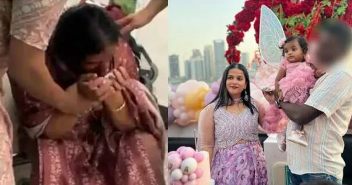 മകളുടെയും കൊച്ചുമകളുടെയും  മൃതദേഹങ്ങൾ നാട്ടിലെത്തിക്കണം; അമ്മ ഷാർജയിലെത്തി, നിധീഷിനെതിരെ പരാതി നൽകും