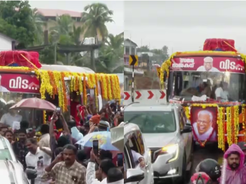 വിഎസിന്റെ സംസ്‌കാരത്തിന്റെ അടക്കമുള്ള സമയക്രമത്തില്‍ മാറ്റമുണ്ടാകുമെന്ന് എംവി ഗോവിന്ദന്‍, ജില്ലാ കമ്മിറ്റി ഓഫീസിലെ പൊതുദര്‍ശനസമയം അരമണിക്കൂറായി ചുരുക്കി, അന്തിമോപചാരം അര്‍പ്പിക്കാനായി ഒഴുകിയെത്തുന്നത് ജനസാഗരം