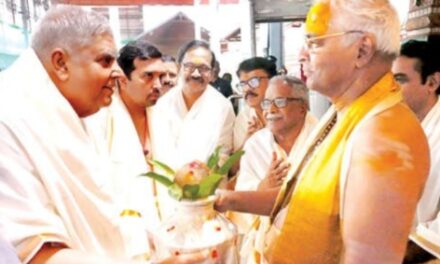 കണ്ണനെ തൊഴുത് ഉപരാഷ്ട്രപതി