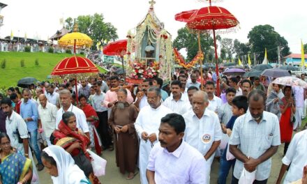 അല്‍ഫോന്‍സാമ്മയുടെ തിരുനാള്‍ ദിനങ്ങളിലേക്ക് ഭരണങ്ങാനം