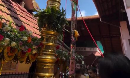 മള്ളിയൂർ വിനായക ചതുർഥി മഹോത്സവം കൊടിയേറി