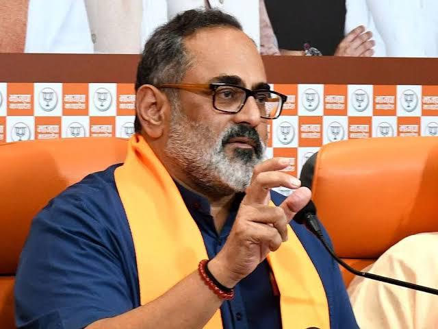 ആഗോള അയ്യപ്പ സംഗമത്തിനെതിരെ ബിജെപി. ജനങ്ങളെ വിഡ്ഢിയാക്കാനുള്ള തന്ത്രമെന്ന്​ രാജീവ്​ ചന്ദ്രശേഖർ