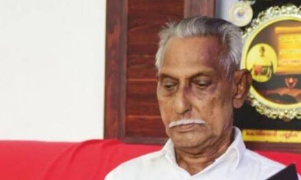 ദക്ഷിണേന്തൃൻ ചതുർഭാഷാ നിഘണ്ടുവിന്റെ പിതാവ് ഞാറ്റ്യേല ശ്രീധരൻ അന്തരിച്ചു ; ഓർമ്മയായത് കണ്ണൂരിന്റെ  ഹെർമ്മൻ ഗുണ്ടർട്ട്