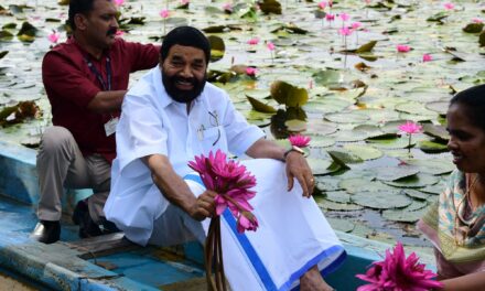 അയ്മനത്തും ആമ്പൽ വസന്തം