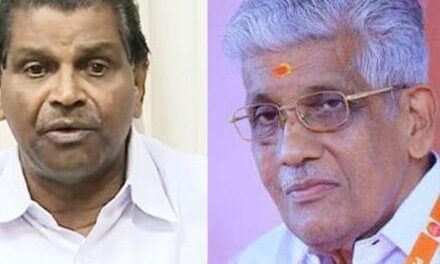 സുകുമാരൻ നായരുടെ മകൾ കോട്ടയത്ത് തനിക്കെതിരെ ഇടത് സ്വതന്ത്രയായ് മത്സരിക്കുമെന്ന അഭ്യൂഹത്തിനിട പെരുന്ന സന്ദർശിച്ച് തിരുവഞ്ചൂർ