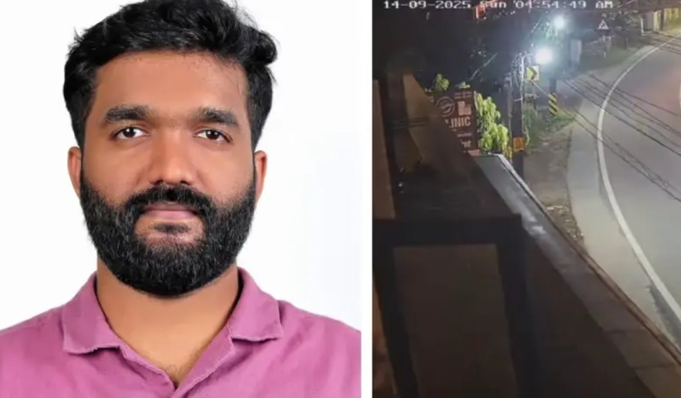 ഉറങ്ങിപ്പോയെന്ന് സംശയം; കോട്ടയത്ത് ബെെക്ക് പോസ്റ്റിലിടിച്ച് യുവാവ് മരിച്ചു