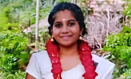 കുടുംബവഴക്കിനിടെ ഭർത്താവ് ഭാര്യയെ കൊലപ്പെടുത്തി :മരിച്ചത്  കോട്ടയം സ്വദേശിനിയായ യുവതി : ഭർത്താവ് കസ്റ്റഡിയിൽ