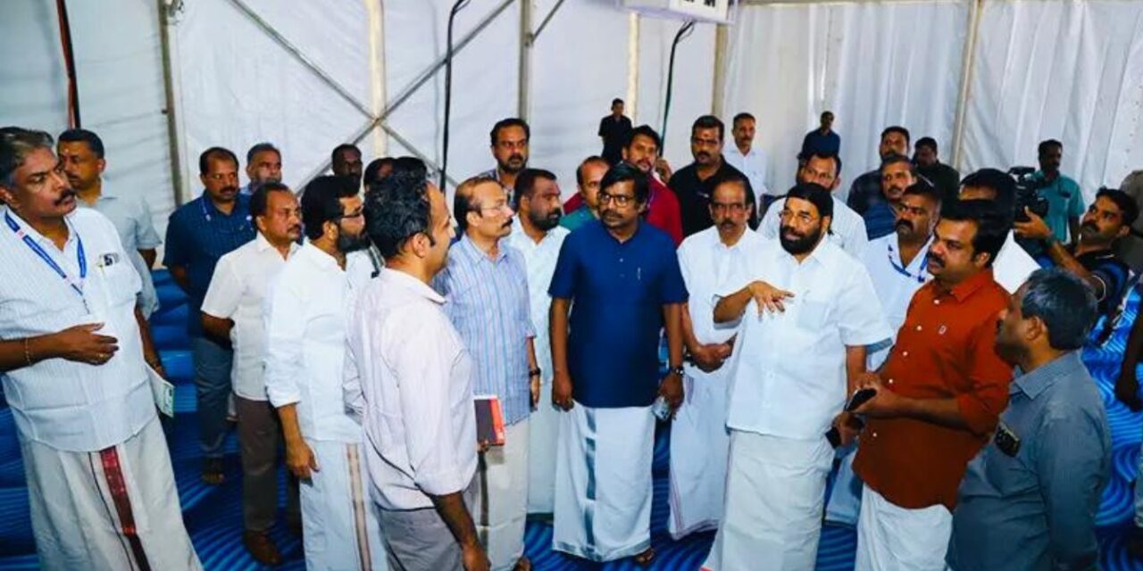 പമ്പ മണപ്പുറത്ത് ആഗോള അയ്യപ്പസംഗമം നാളെ ആരംഭിക്കുന്നു, ഏഴു​കോടി രൂപ ചെലവിൽ​​ പന്തൽ മുതൽ ഭക്ഷണം വരെ..