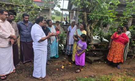 തിരുവാർപ്പ് അംബേദ്ക്കർ കോളനി റോഡ് നിർമ്മാണം ഉടൻ പൂർത്തികരിക്കണം: സജി മഞ്ഞക്കടമ്പിൽ