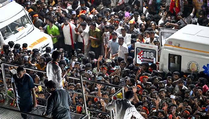 കരൂര്‍ ദുരന്തത്തിന് പിന്നാലെ ടിവികെ പ്രാദേശിക നേതാവ് ജീവനൊടുക്കി