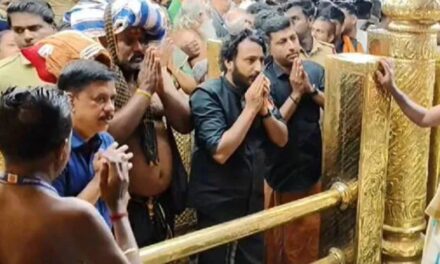 ശബരിമല ദർശനം നടത്തി രാഹുൽ മാങ്കൂട്ടത്തിൽ