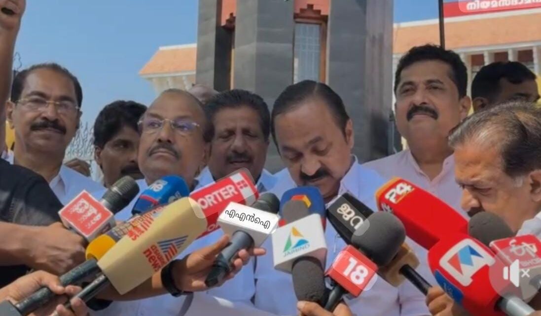 അയ്യപ്പൻ്റെ ദ്വാരപാലകശില്പം കോടീശ്വരന്മാർക്കു വിറ്റു: പ്രതിപക്ഷം