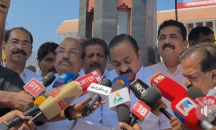 അയ്യപ്പൻ്റെ ദ്വാരപാലകശില്പം കോടീശ്വരന്മാർക്കു വിറ്റു: പ്രതിപക്ഷം