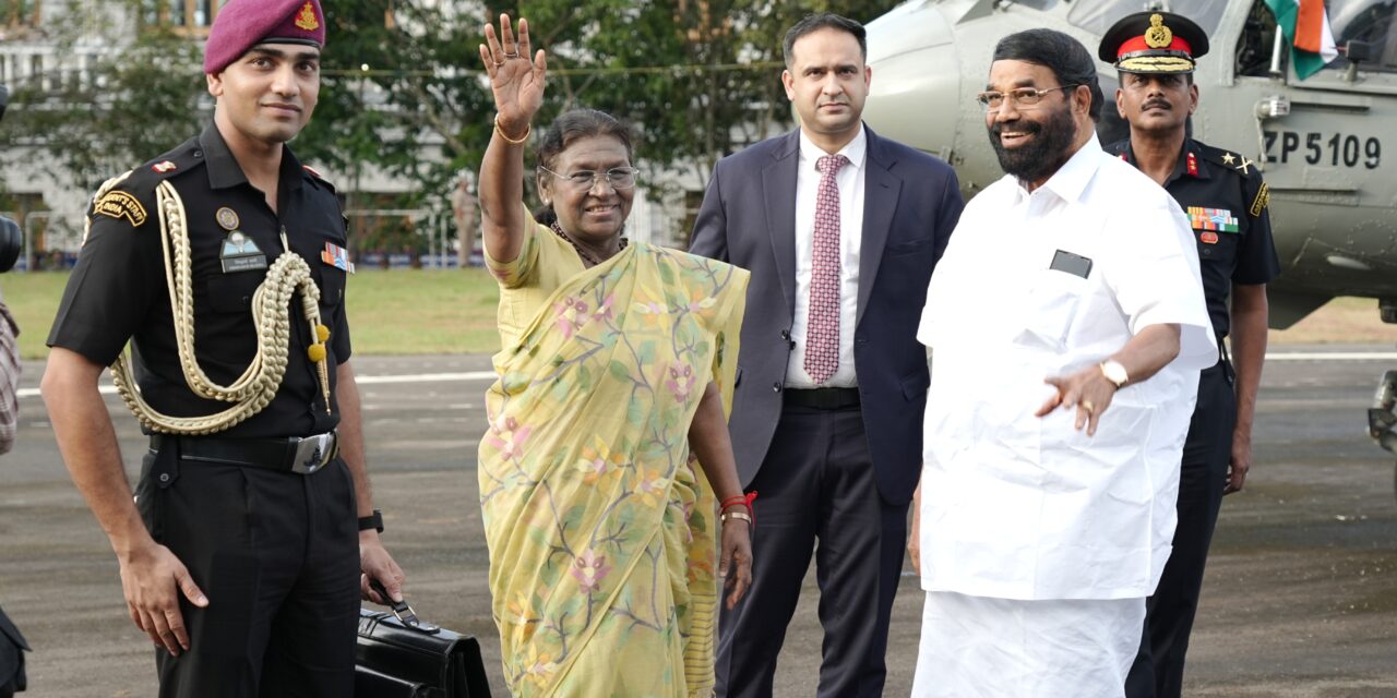 രാഷ്ട്രപതിയുടെ കോപ്റ്റര്‍ ലാന്റിംഗ്:പോലീസ് കമാന്‍ഡോസ് ഔട്ട്