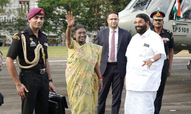 രാഷ്ട്രപതിയുടെ കോപ്റ്റര്‍ ലാന്റിംഗ്:പോലീസ് കമാന്‍ഡോസ് ഔട്ട്