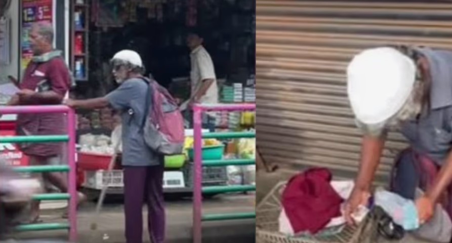 കറുത്ത കണ്ണട ധരിച്ച് ഭിക്ഷാടനം; അന്ധനാണെന്ന് കരുതി സഹായം നൽകിയത് നിരവധി പേർ; ആളൊഴിഞ്ഞ സ്ഥലത്ത് നിന്ന്  പണം എണ്ണി നോക്കുന്നത് കയ്യോടെ പൊക്കി നാട്ടുകാർ : കോട്ടയം സ്വദേശി ഹംസ പിടിയിലായത് ഇങ്ങനെ