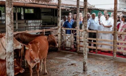 വെച്ചൂർ പശു സംരക്ഷണത്തിന് കേന്ദ്രസർക്കാർ നൽകുന്നത് മുന്തിയ പരിഗണന : കേന്ദ്ര മന്ത്രി ജോർജ് കുര്യൻ