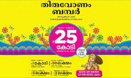 ഓണം ബംമ്പര്‍ നറുക്കെടുപ്പ് നടത്തി, 25കോടി നേടിയ ആ ഭാഗ്യവാന്‍ ആര്? നെട്ടൂരിലുള്ള ലതീഷ് എന്ന ഏജന്റ് വിറ്റ ടിക്കറ്റിനാണ് സമ്മാനം