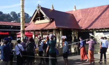 സ്വർണ്ണക്കൊള്ളയുടെ  രാഷ്ട്രീയം മേഘാവൃതം ആകുമ്പോഴും ശബരിമലയിൽ തെളിഞ്ഞ പകൽ- video report