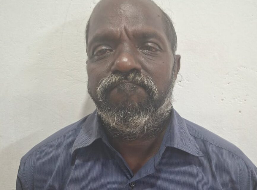 കൊലപാതക കേസിൽ ജാമ്യത്തിൽ ഇറങ്ങി ഒളിവിൽ കഴിഞ്ഞ പ്രതി അറസ്റ്റിൽ