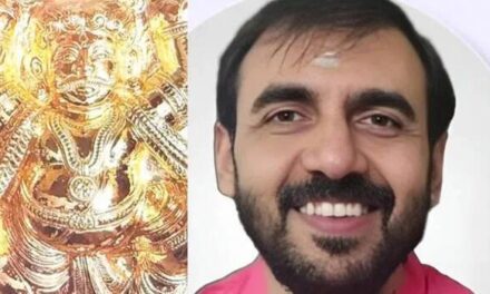 സ്വര്‍ണക്കൊള്ള; ഉണ്ണികൃഷ്ണന്‍ പോറ്റി സ്വര്‍ണപ്പാളി വിറ്റത് 15 ലക്ഷം രൂപയ്ക്ക്. സ്‌പോണ്‍സറുടെ കയ്യില്‍ നിന്നും 70 ലക്ഷം രൂപ ആകെ വാങ്ങി