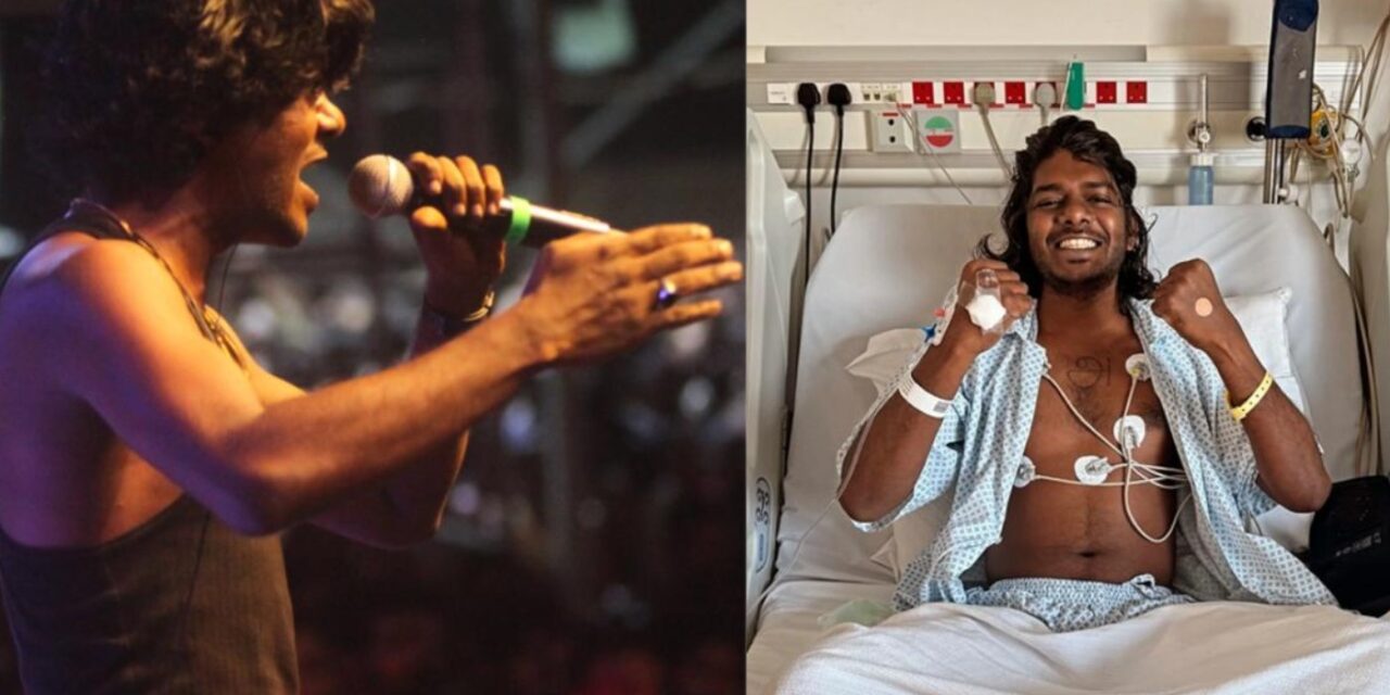 കടുത്ത വൈറൽ പനി, റാപ്പർ വേടൻ തീവ്ര പരിചരണ വിഭാഗത്തിൽ, ദുബായിലെ സംഗീത പരിപാടി മാറ്റി : ചിത്രം പുറത്ത്