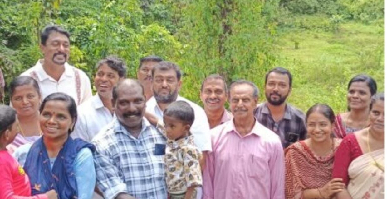 സുരേഷ്‌ഗോപിയുടെ കരുതലില്‍ ആന്റണിയുടെ കുടുംബത്തിന് വീടൊരുങ്ങുന്നു