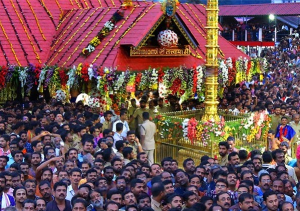 ശബരിമല മണ്ഡല- മകരവിളക്കു തീര്‍ഥാടന ദിനങ്ങളിലേക്ക്. ഞായറാഴ്ച്ച വൈകിട്ടു നട തുറക്കും.