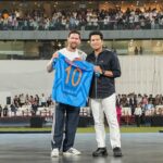 അവിസ്മരണിയ നിമിഷങ്ങള്‍ സമ്മാനിച്ച് മെസ്സി മുംബൈയില്‍