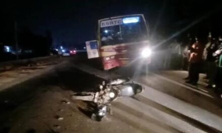 ദേശീയപാതയിൽ സൂപ്പർഫാസ്റ്റ് ബൈക്കിലിടിച്ച് രണ്ട് യുവാക്കൾക്ക് ദാരുണാന്ത്യം