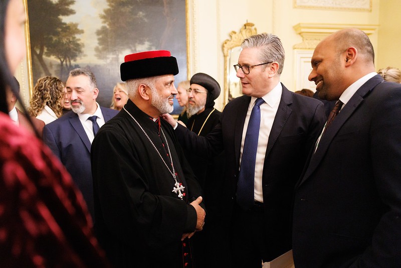 ബ്രിട്ടീഷ് പ്രധാനമന്ത്രിയുടെ ക്രിസ്മസ് ആഘോഷത്തിൽ അതിഥികളായി മാർ ജോസഫ് സ്രാമ്പിക്കൽ, സോജൻ ജോസഫ് എം.പി