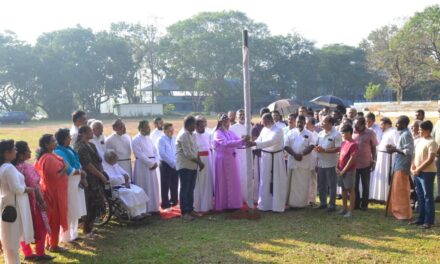 മാര്‍ത്തോമ്മാ സഭയുടെ 30-ാമത് കോട്ടയം-കൊച്ചി ഭദ്രാസന കണ്‍വന്‍ഷന്‍ പന്തലിന്റെ കാല്‍നാട്ട് കര്‍മ്മം നടത്തി
