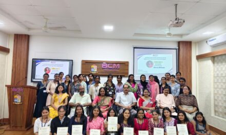 ബിസിഎം കോളേജിലെ ജേർണലിസം ആഡ് ഓൺ കോഴ്സിന്റെ സർട്ടിഫിക്കറ്റ് വിതരണവും ഡിപ്ലോമ കോഴ്സ് ഉത്ഘാടനവും നടന്നു