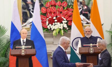 റഷ്യൻ  പ്രസിഡണ്ടിന്റെ ഔദ്യോഗിക ഇന്ത്യാ സന്ദർശനം വൻ വിജയം; ഇരു രാജൃങ്ങളും തമ്മിൽ നിരവധി കരാറുകൾ