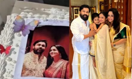 ദിലീപ് കുറ്റവിമുക്തനായി  ആലുവയിലെ പത്മസരോവരം വീട്ടിലെത്തുമ്പോള്‍  കെട്ടിപ്പിടിച്ച് ചുംബിച്ച് കാവ്യയും മഹാലക്ഷ്മിയും : കേക്ക് മുറിച്ച് ആഘോഷത്തിന്റെ മൂഡില്‍ ആരാധകര്‍; സ്വീകരണമൊരുക്കി കുടുംബം