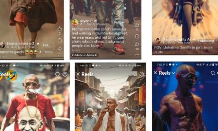 ഗാന്ധിജിയെ അധിക്ഷേപിക്കുന്ന എ ഐ വീഡിയോകൾക്കെതിരെ അന്വേഷണം നടത്താൻ ഡി ജി പി യുടെ നിർദ്ദേശം