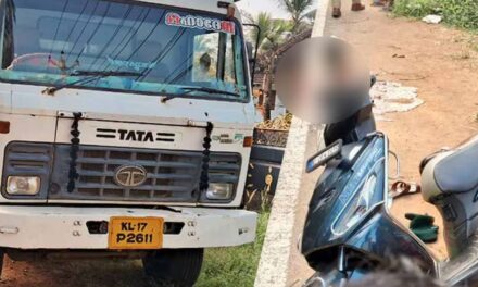 ഒറ്റപ്പാലത്ത് സ്കൂട്ടറിൽ ടിപ്പർ ലോറിയിടിച്ച് അപകടം; അമ്മയ്ക്കും കുഞ്ഞിനും ദാരുണാന്ത്യം