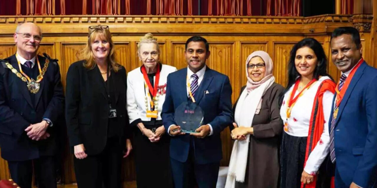 മലയാളി ശാസ്ത്രജ്ഞൻ ഡോ. ബിന്റോ സൈമണ് ബ്രിട്ടീഷ് പാര്‍ലമെന്റിന്റെ ആദരവ്