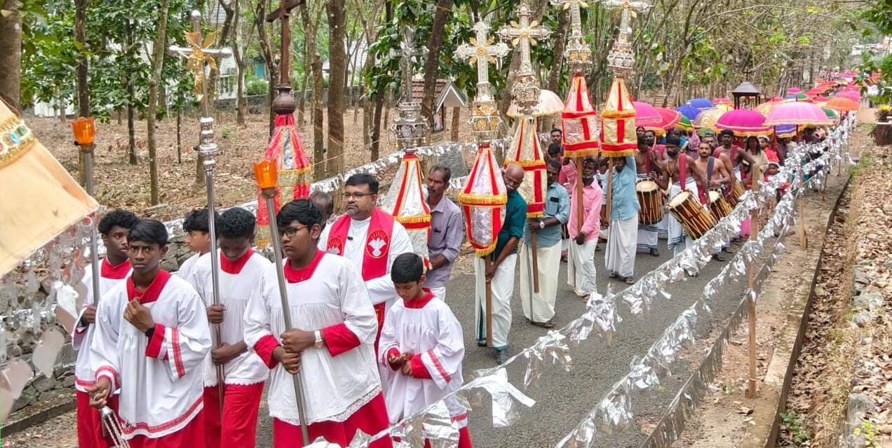 അമയന്നൂർ തിരുഹൃദയ തിരുനാൾ സമാപിച്ചു